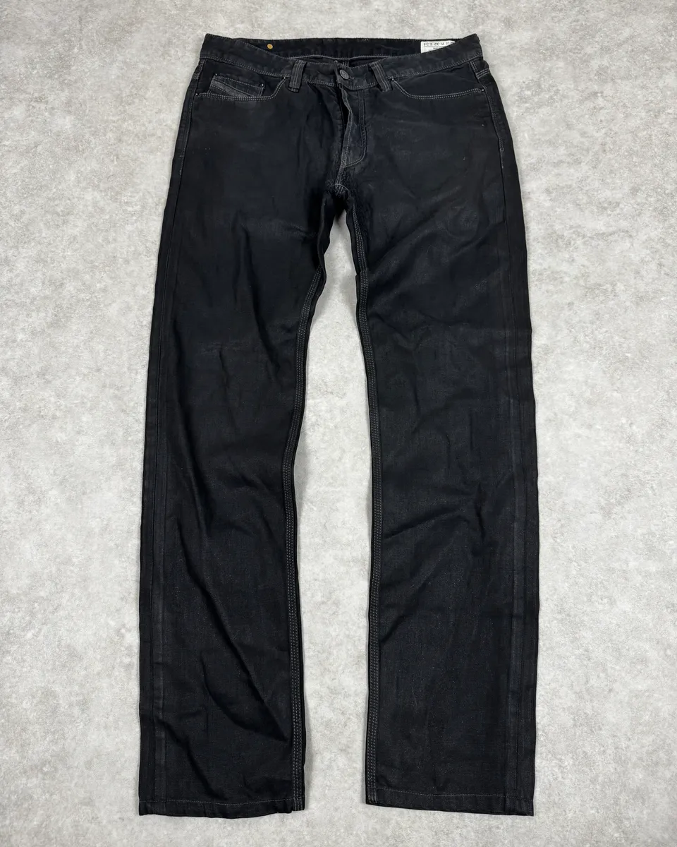 Diesel Black Obscure Slim Denim Jeans