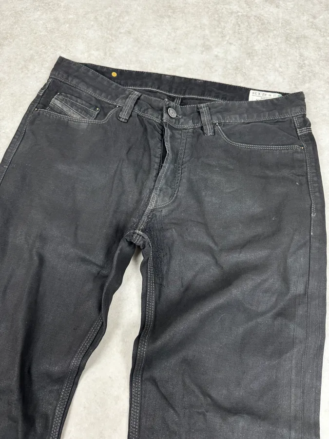 Diesel Black Obscure Slim Denim Jeans - Image 6