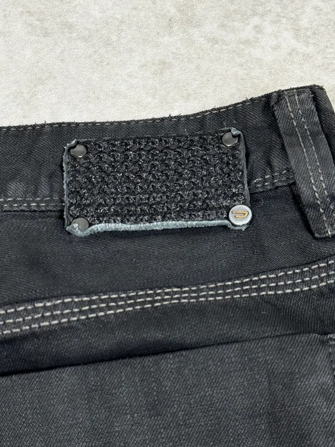 Diesel Black Obscure Slim Denim Jeans - Image 9