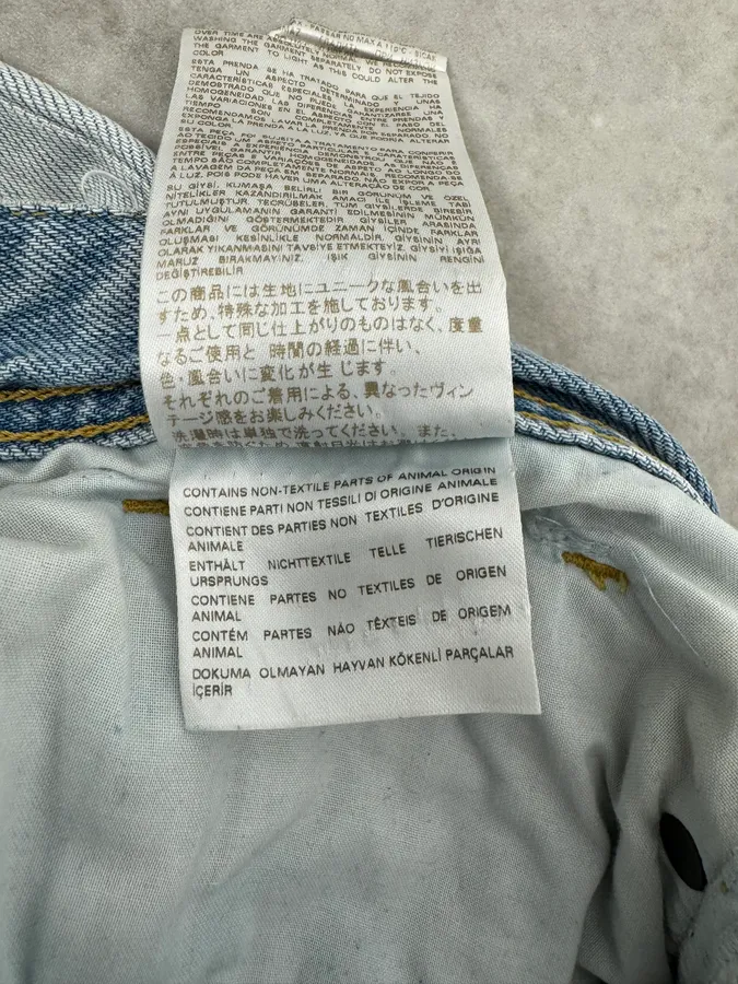 Diesel Blue Distressed Denim Jeans - Image 13