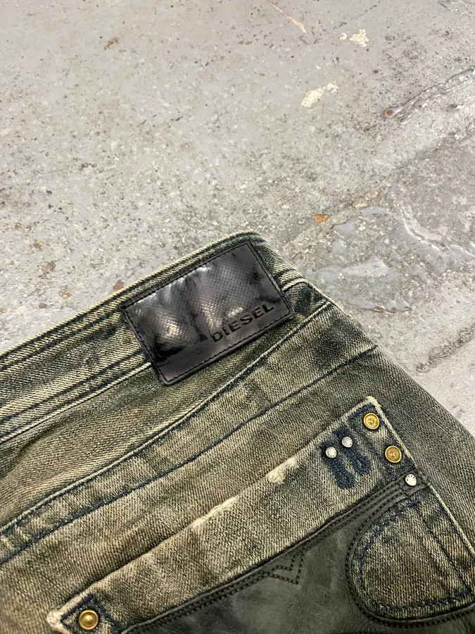 Diesel Blue Faded Rebel Denim Jeans - Image 11