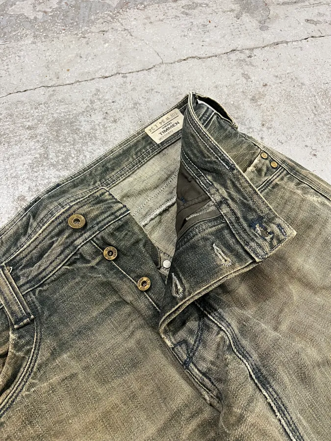 Diesel Blue Faded Rebel Denim Jeans - Image 12