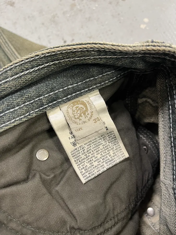 Diesel Blue Faded Rebel Denim Jeans - Image 14
