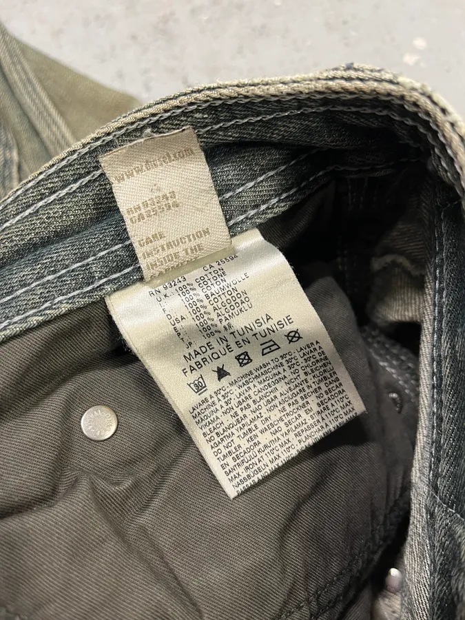 Diesel Blue Faded Rebel Denim Jeans - Image 15