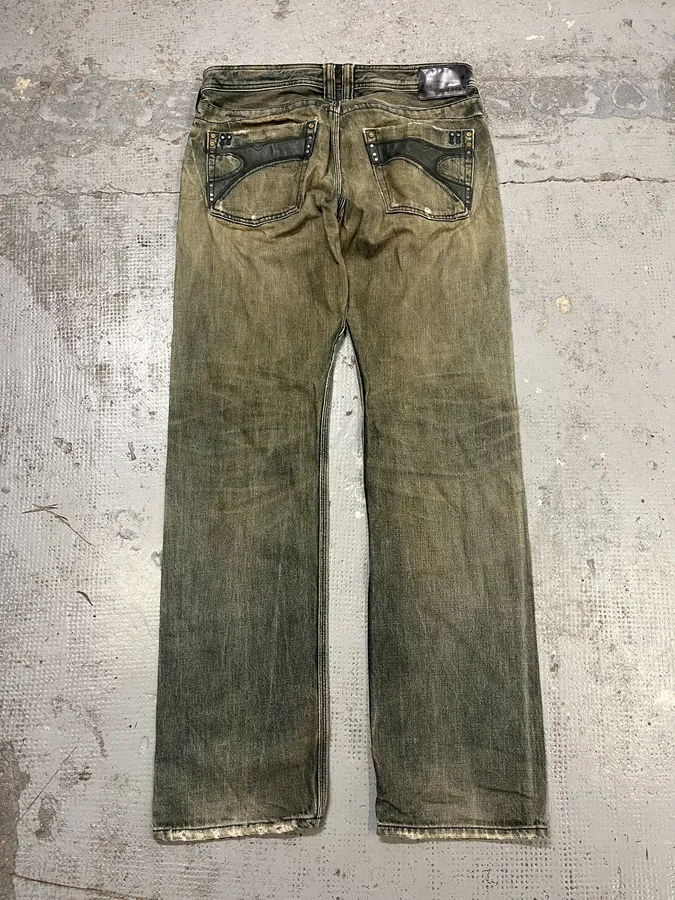 Diesel Blue Faded Rebel Denim Jeans - Image 9