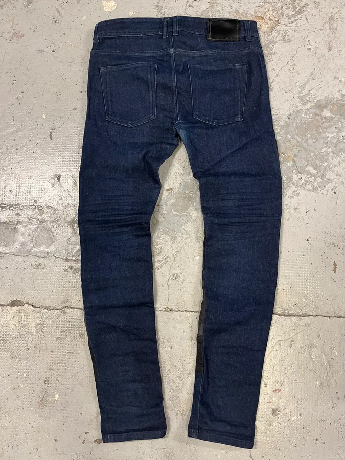 Diesel Blue Golden Denim Repaired Skinny Jeans - Image 7