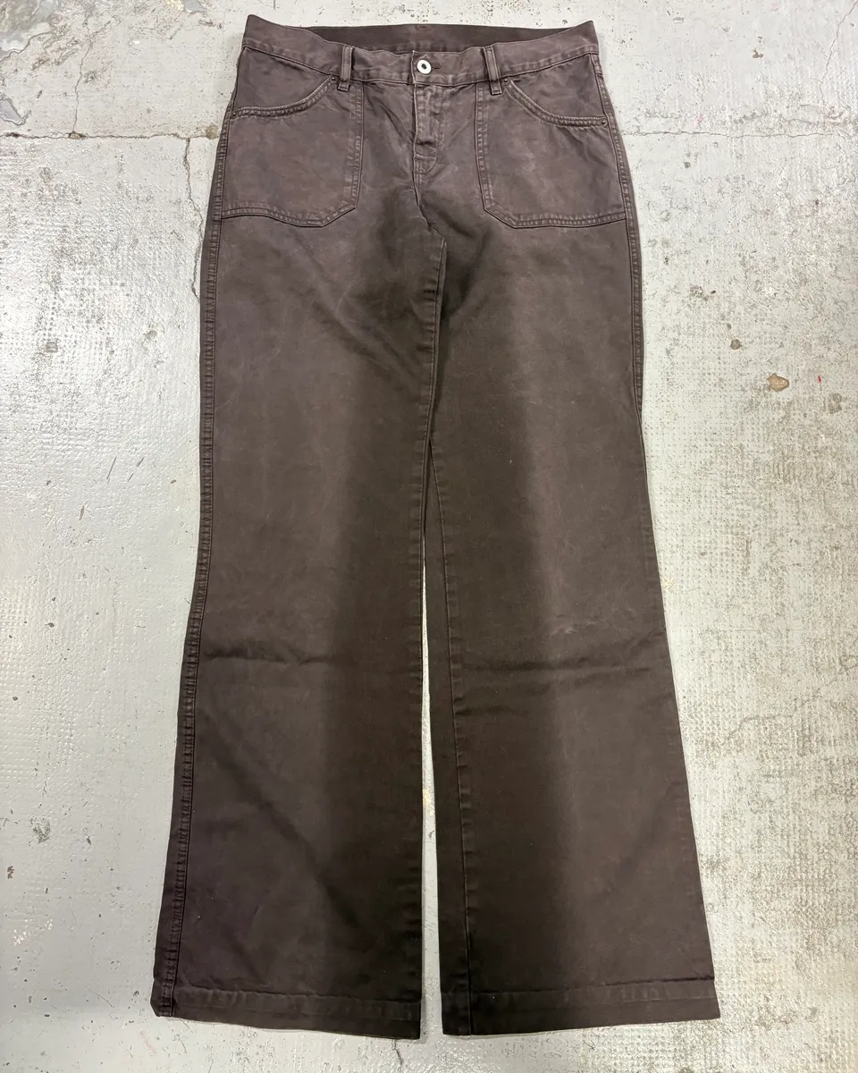 Diesel Brown Cozy Wide-Leg Pants - Image 4