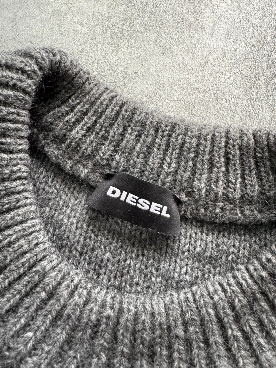 Diesel Destroyed Spiderweb Sweater - Image 5