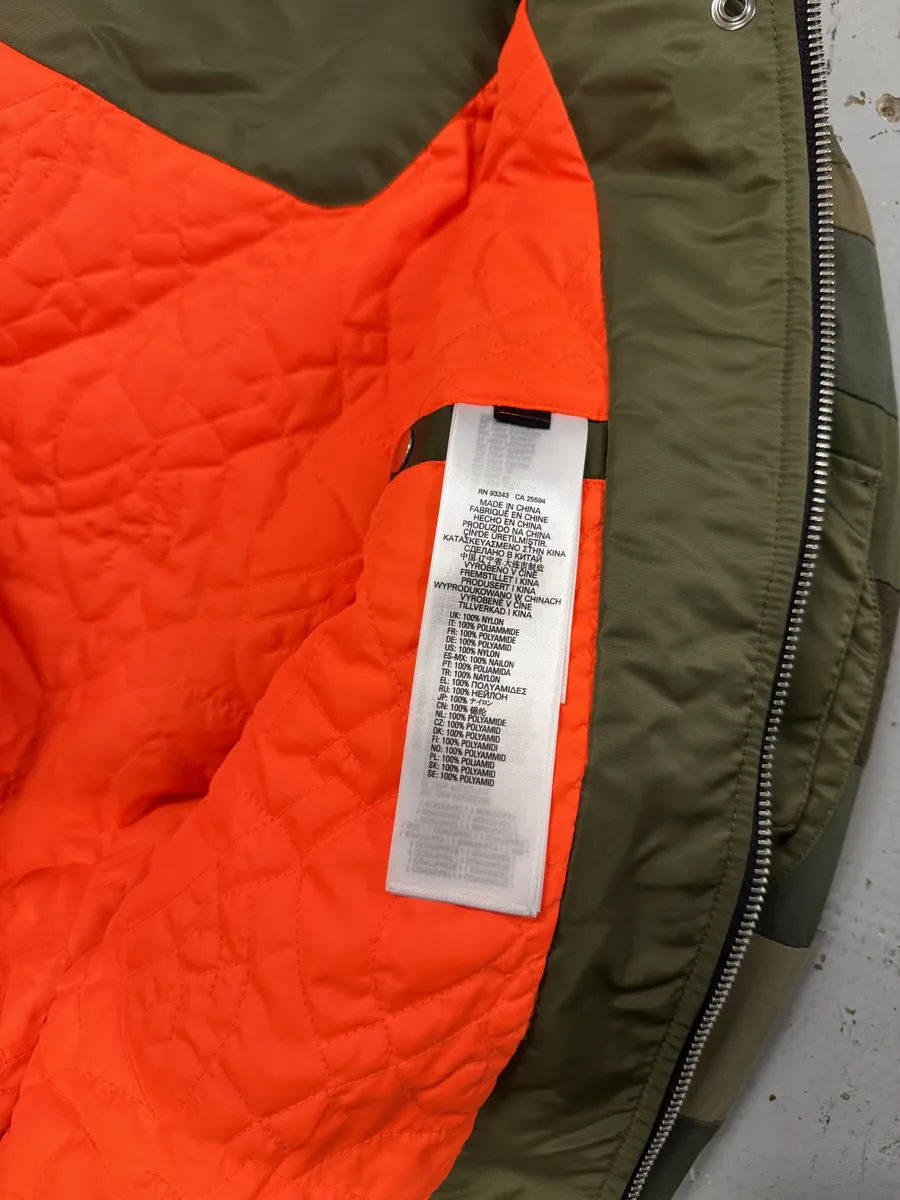 Diesel Green Irregular Green Bomber Jacket - Image 14