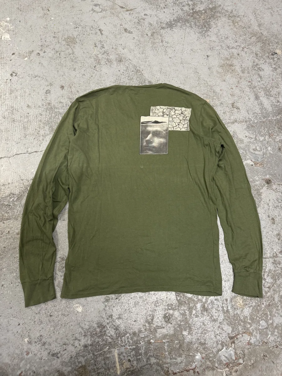 Diesel Green No Face Graphic Longsleeves - Image 2