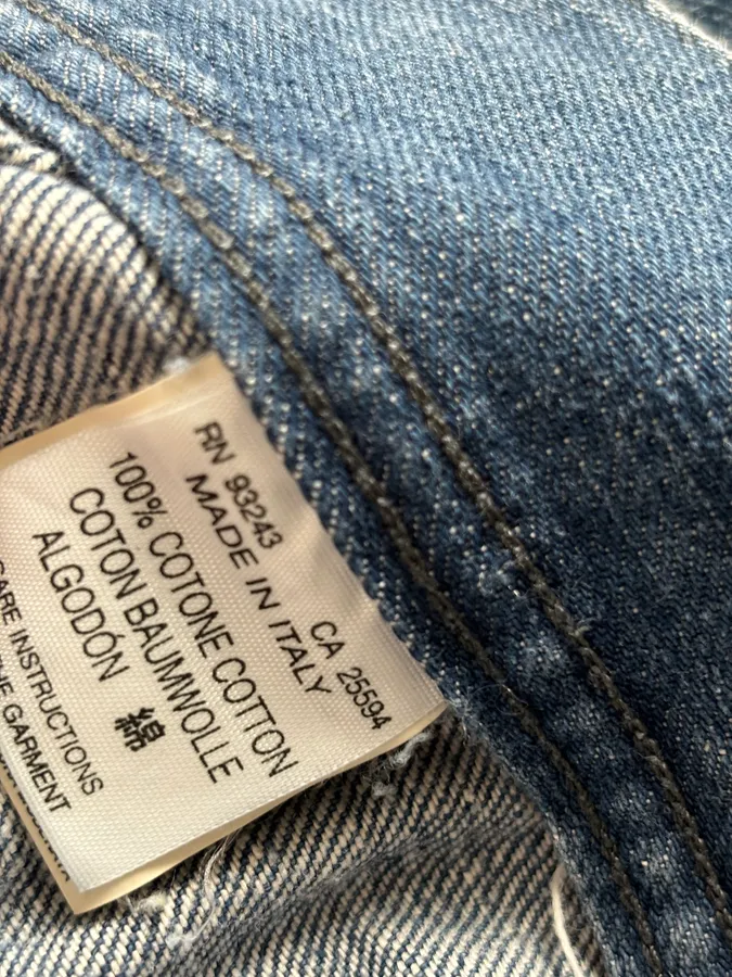 Diesel Light Blue Faded Denim Jacket - Image 13