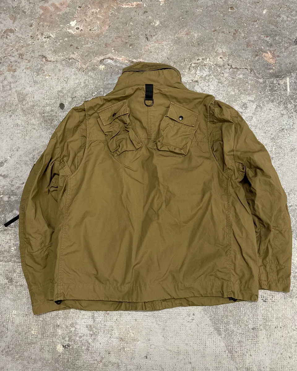 Diesel Multi Pockets Cargo Utility Beige Jacket - Image 8