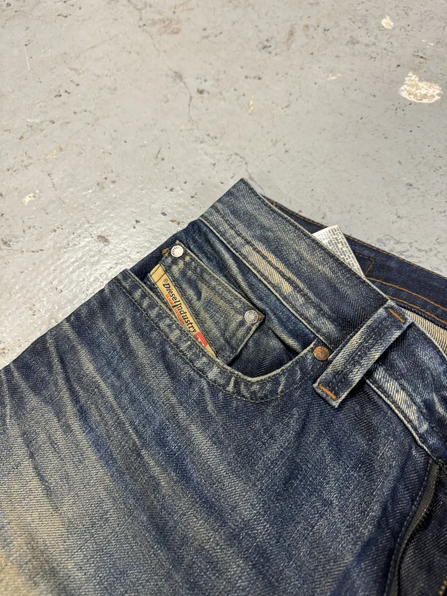 Diesel Sunfaded Blue Denim Slim Jeans - Image 10