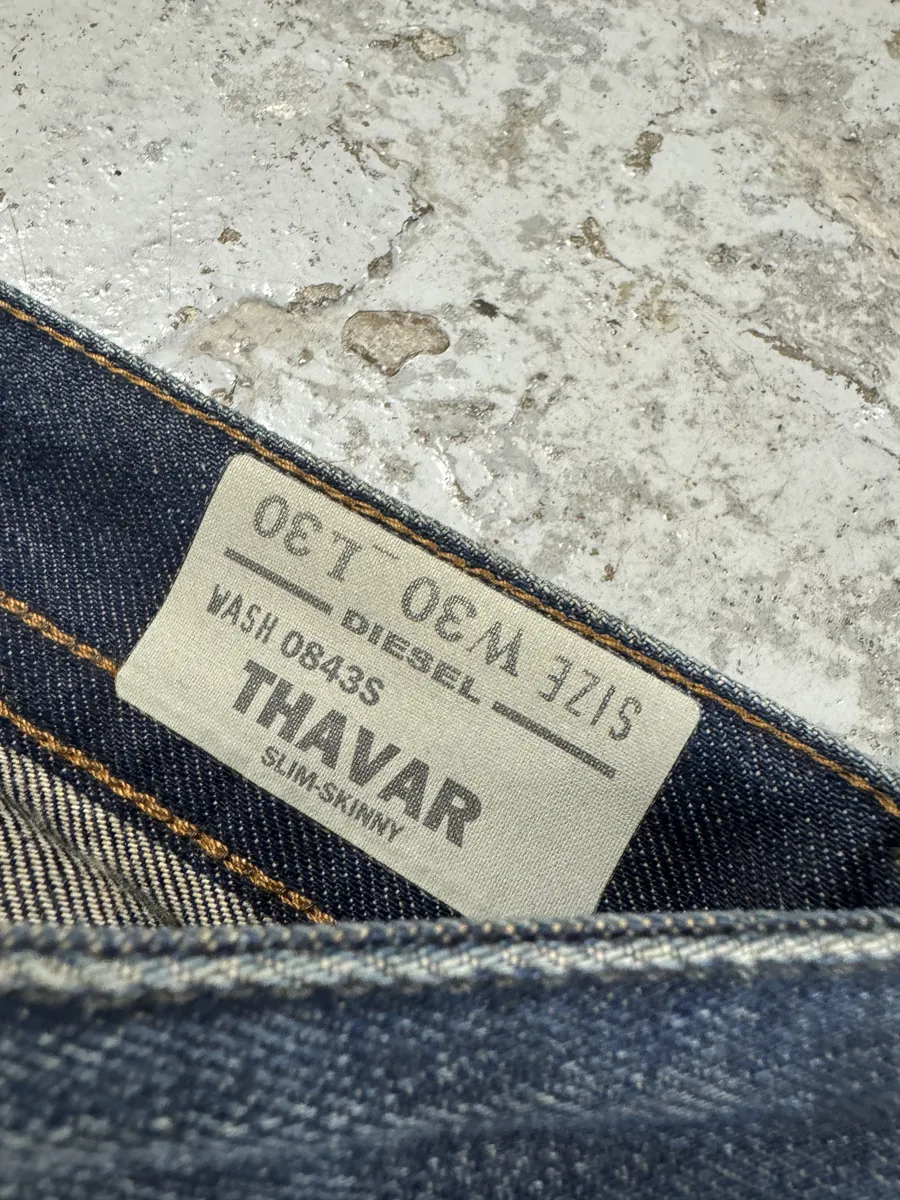 Diesel Sunfaded Blue Denim Slim Jeans - Image 11