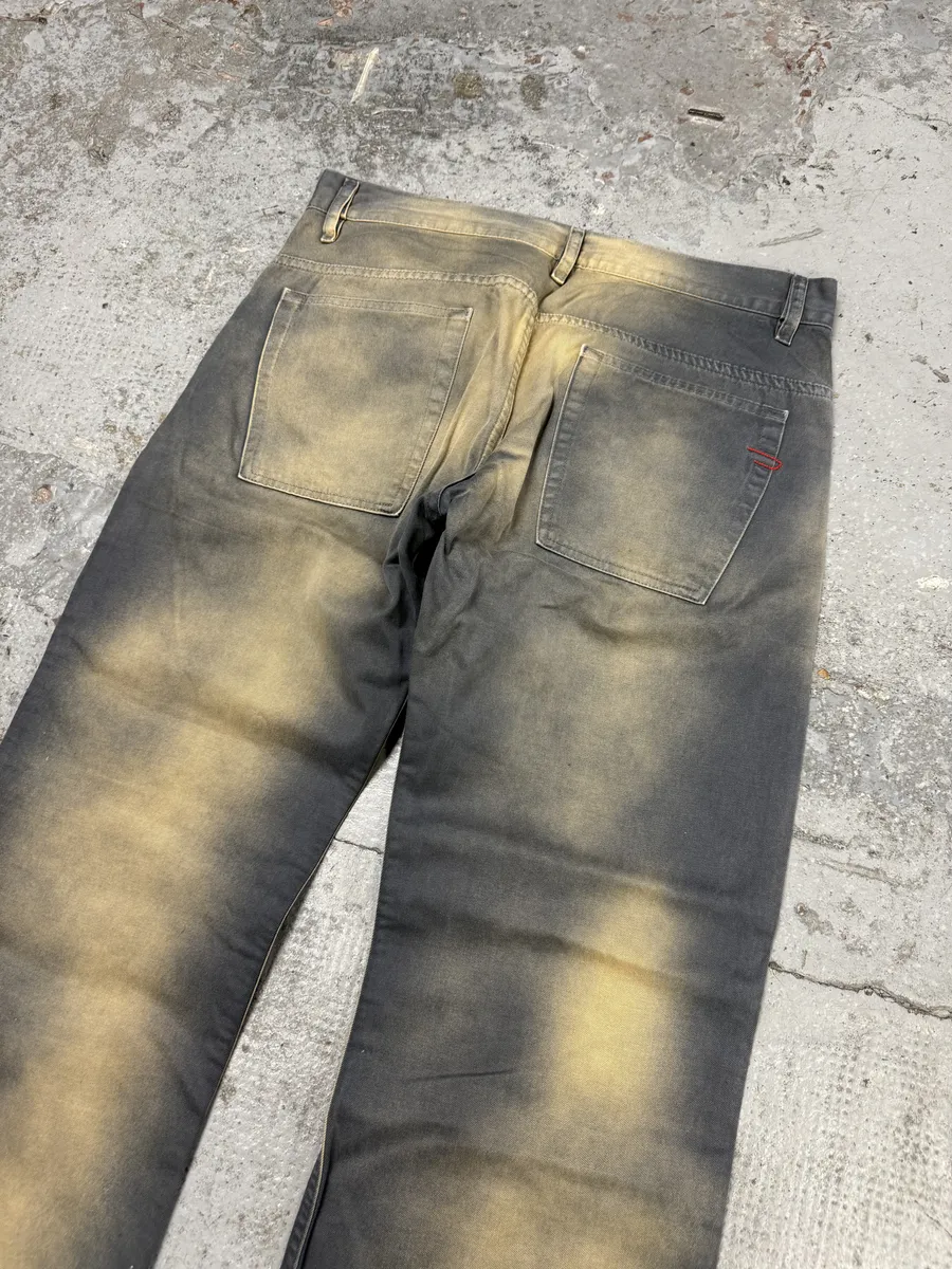 Diesel Two Tone Gradient Sand Pants - Image 6