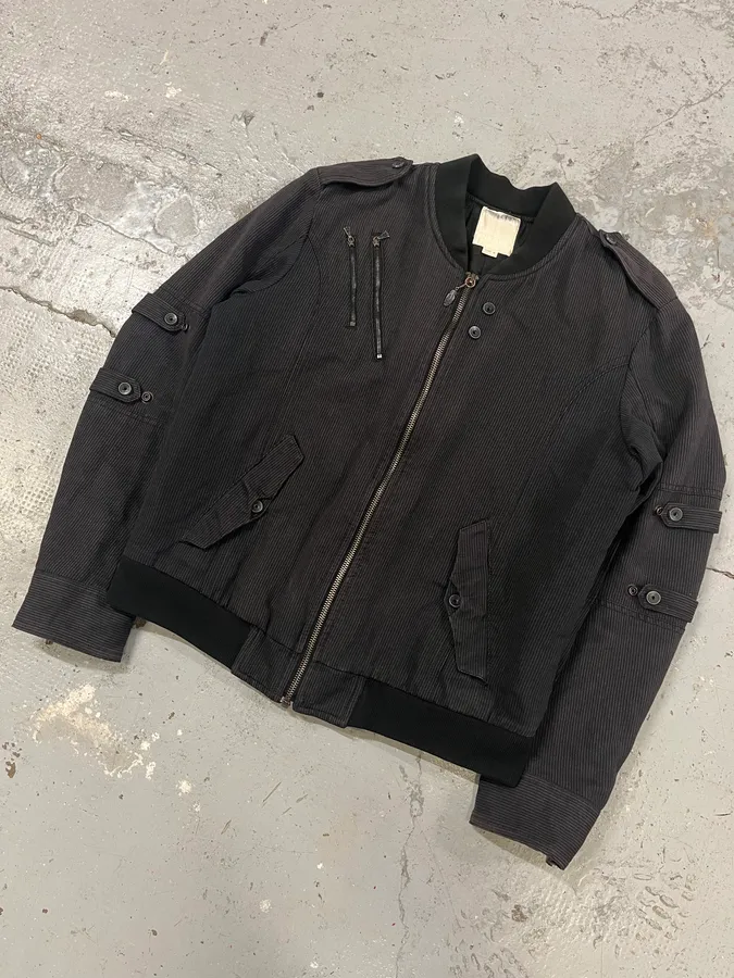 Diesel Utility Multi Zips Bomber Jacket - Image 4