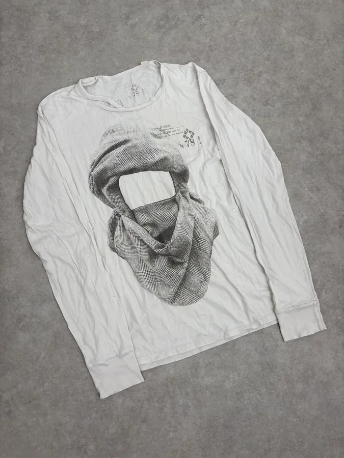Diesel White Desert Abstract Arabic Longsleeves - Image 4