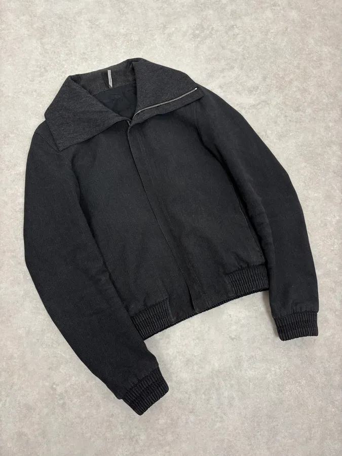 Dior Anthracite High Neck Bombers Jacket - Image 5