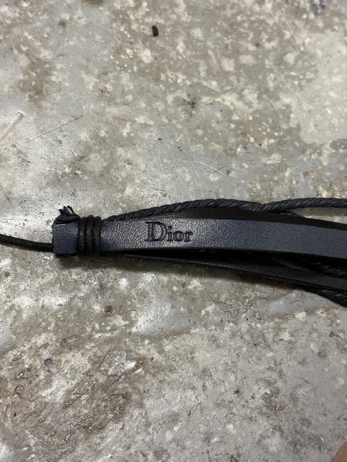 Dior Avant-Garde Multi Leather Bracelets - Image 5