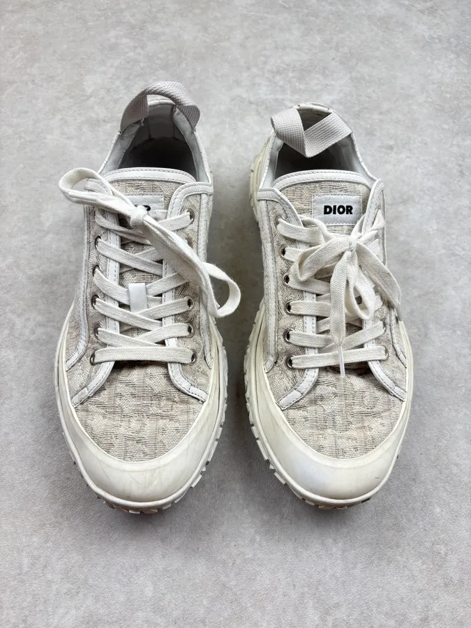 Dior B28 Oblique Jacquard Monogram Low Shoes - Image 2