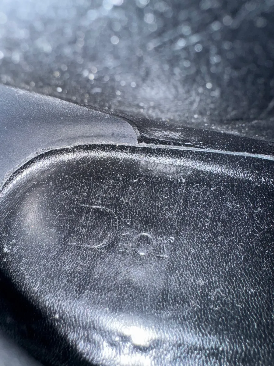 Dior Black Suede Leather Boots - Image 11