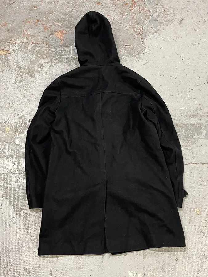 Dior Black Wool Duffle Coat Toggle Button - Image 6