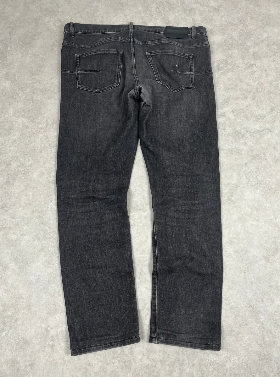 Dior Dark Grey Slim Denim Jeans - Image 6