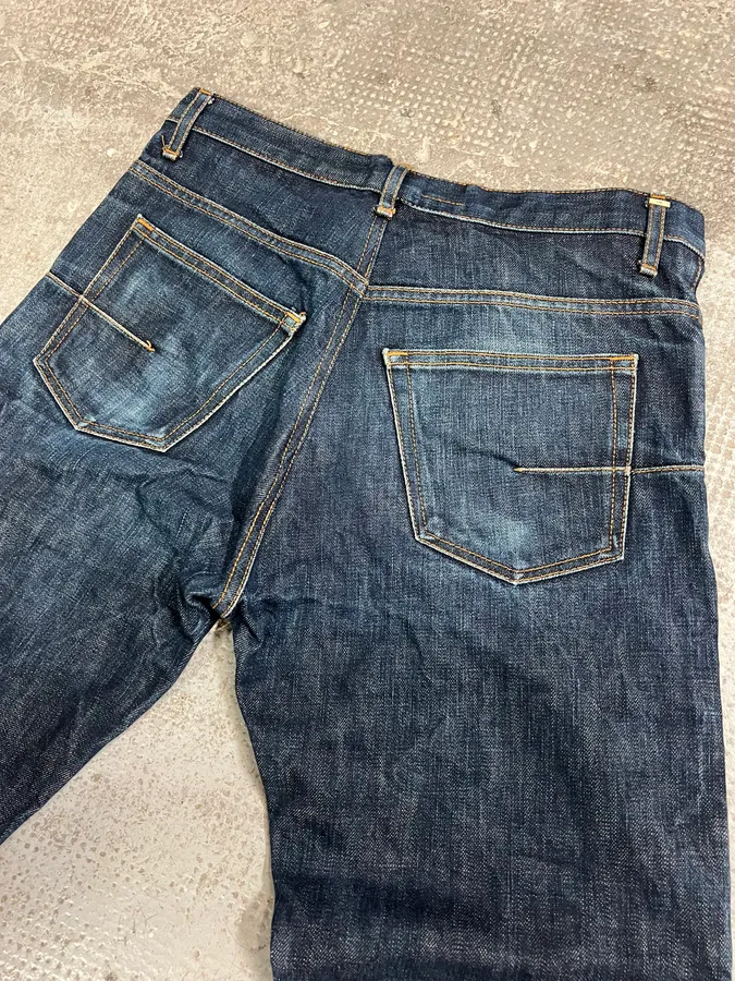 Dior Hedi Slimane Washed Denim Jeans - Image 3