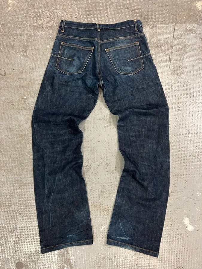 Dior Hedi Slimane Washed Denim Jeans - Image 4