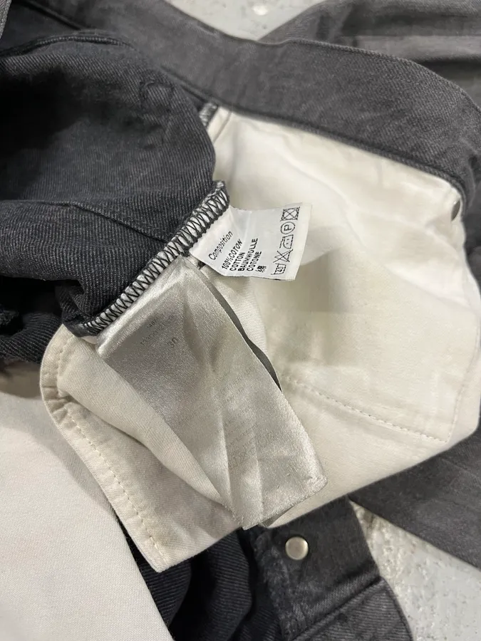 Dior Raw Grey Slim Jeans by Kris Van Assche - Image 12