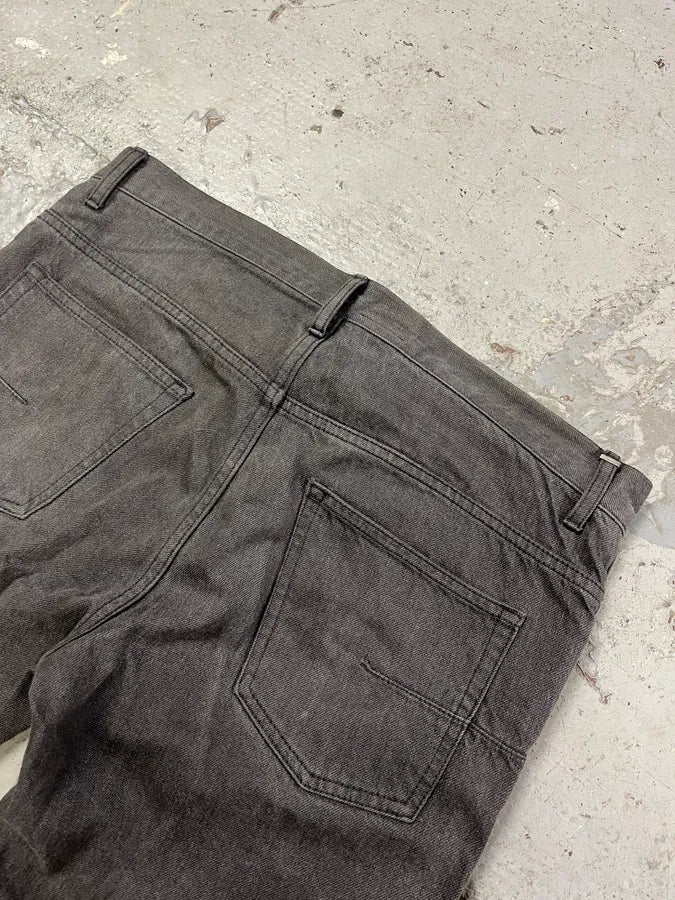 Dior Raw Grey Slim Jeans by Kris Van Assche - Image 8