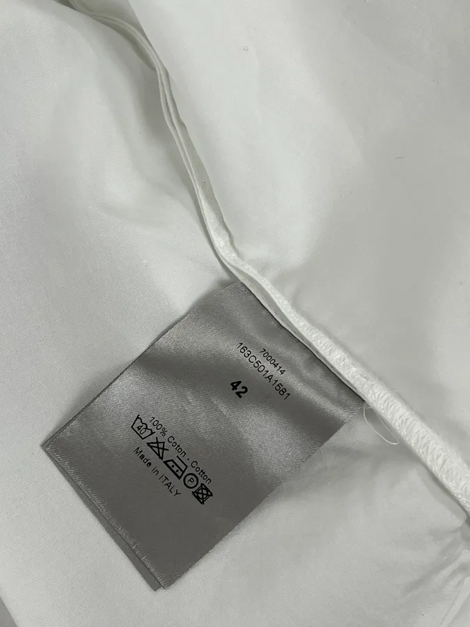 Dior White Signature Premium Shirt - Image 11