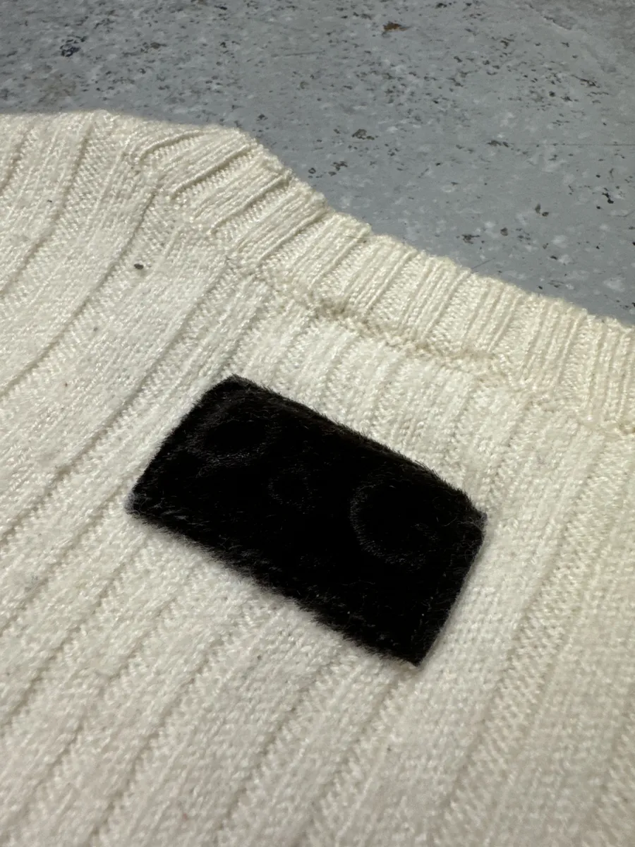 Dolce & Gabbana Beige Wool Sweater - Image 7