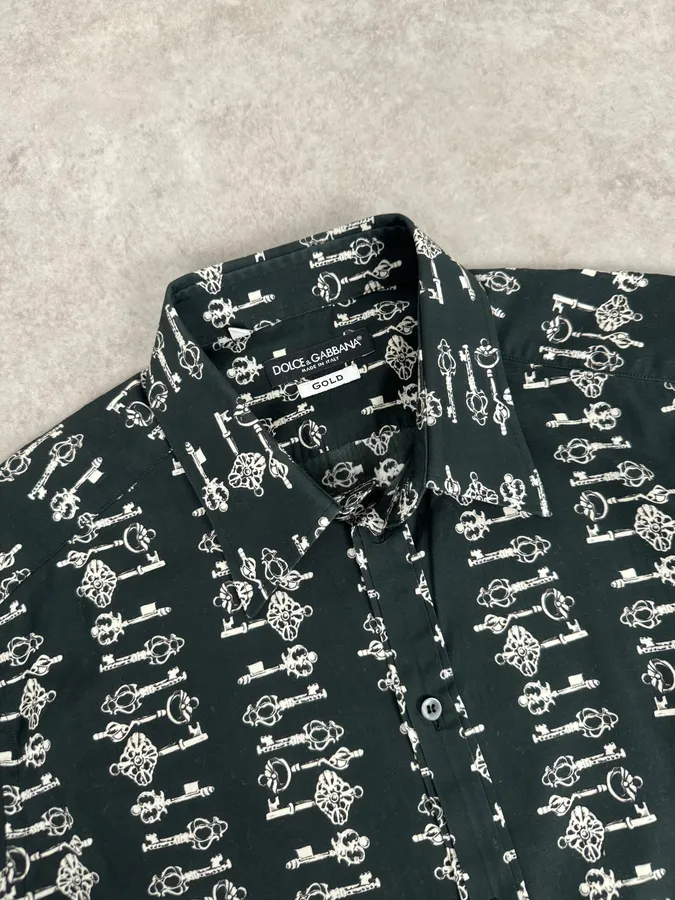 Dolce & Gabbana Black Keys Premium Shirt - Image 4