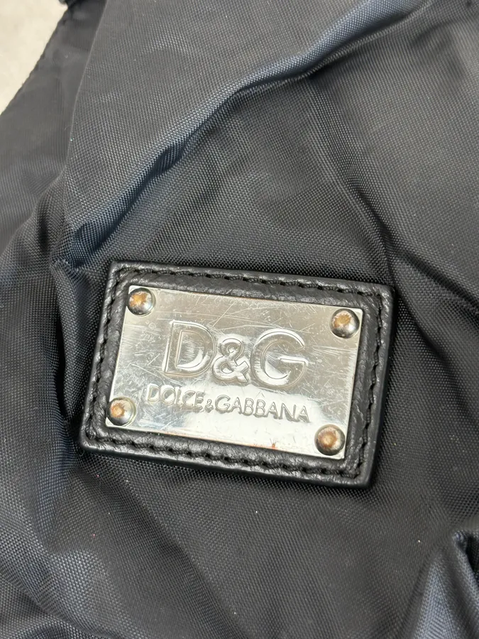 Dolce & Gabbana Black Multi Pocket Cross Body Bag - Image 8