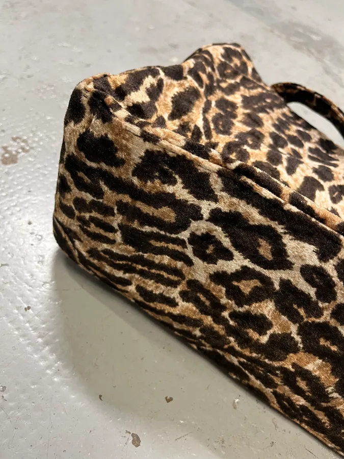 Dolce & Gabbana Brown Leopard Print Shoulder Bag - Image 6