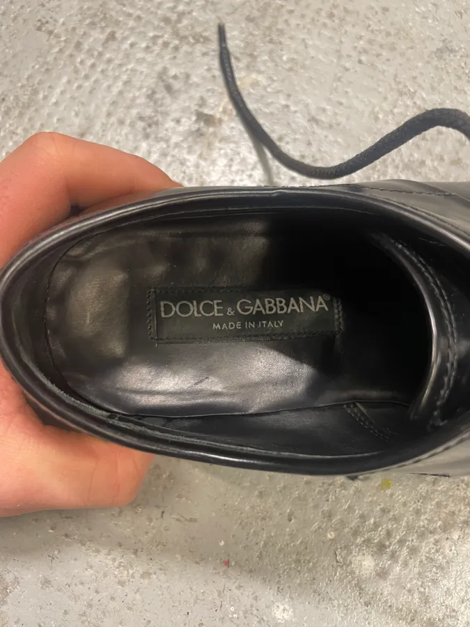 Dolce & Gabbana Bunny Black Leather Loafers - Image 8