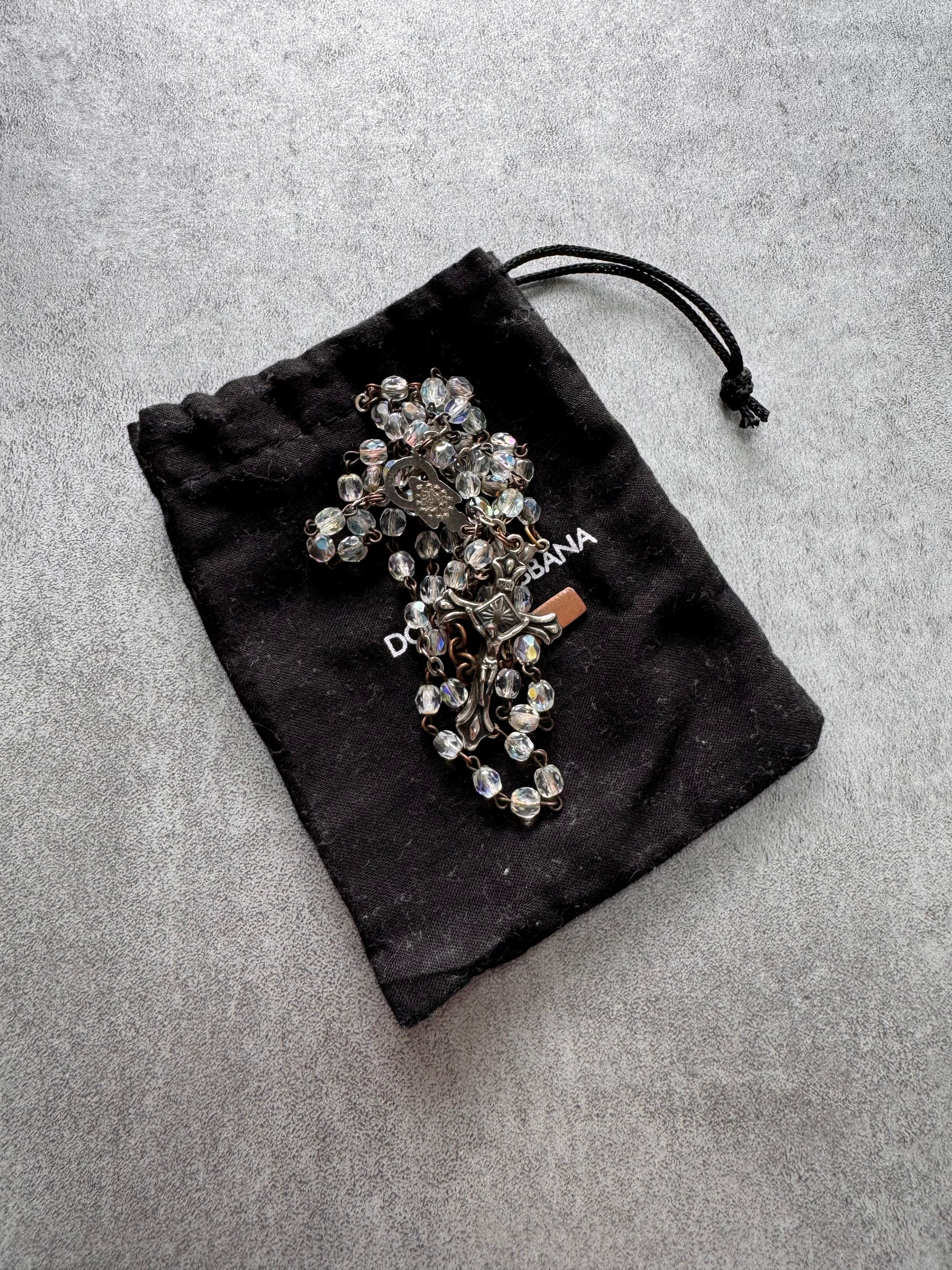 Dolce & Gabbana Crystal Rosary Necklace (OS) - Image 10