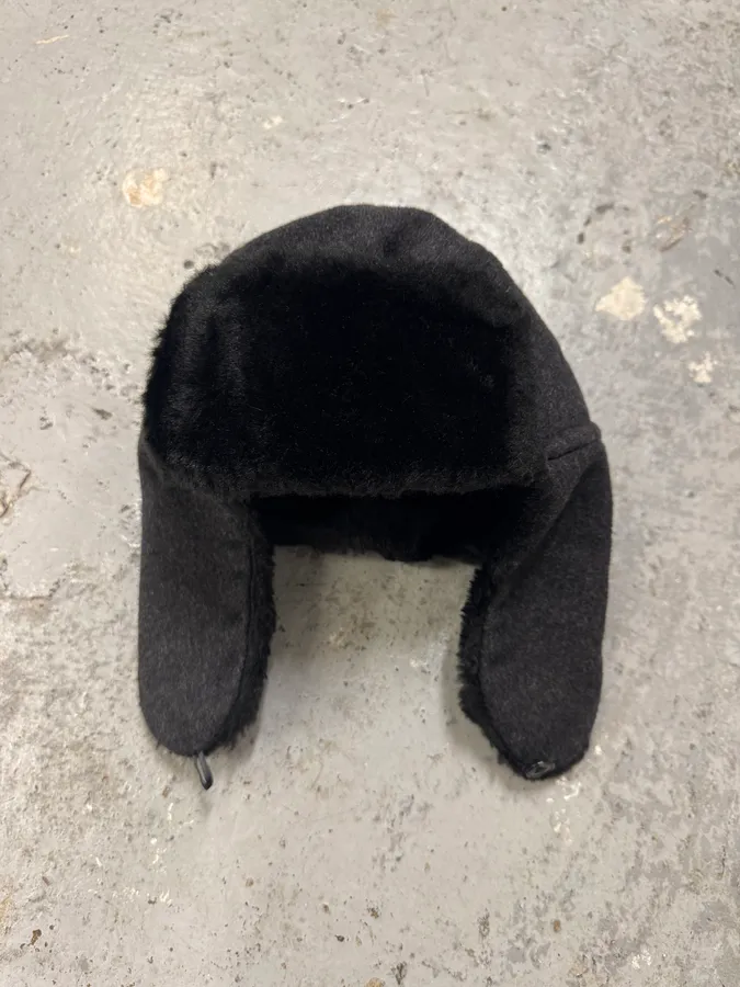 Dolce & Gabbana Dark Grey Chapka Hat - Image 4