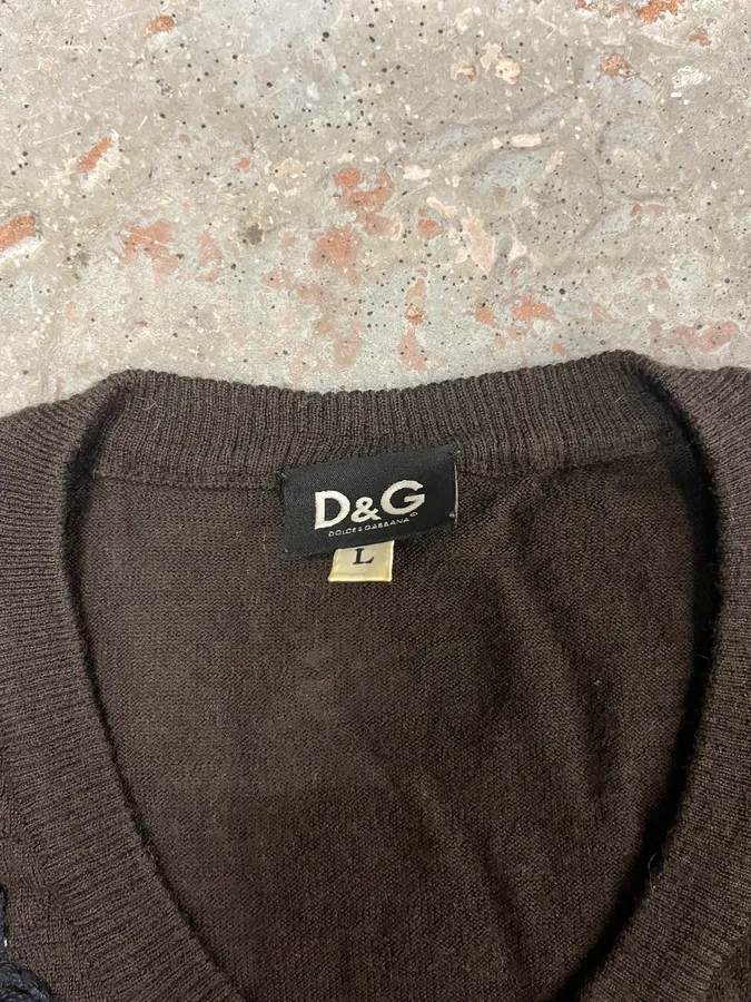 Dolce & Gabbana Floral Ornament Sweater - Image 5
