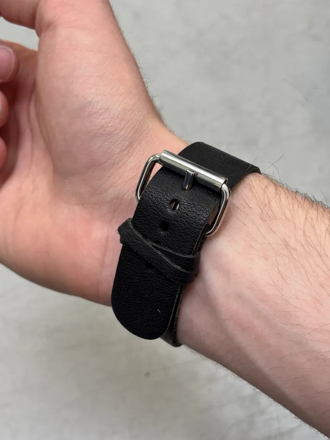 Dolce & Gabbana Industrial Leather Bracelet - Image 2