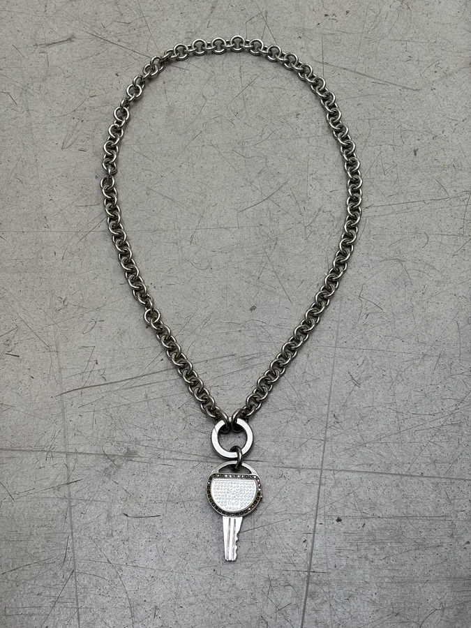 Dolce & Gabbana Key Pendant Watch Necklace