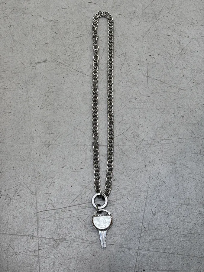 Dolce & Gabbana Key Pendant Watch Necklace - Image 6