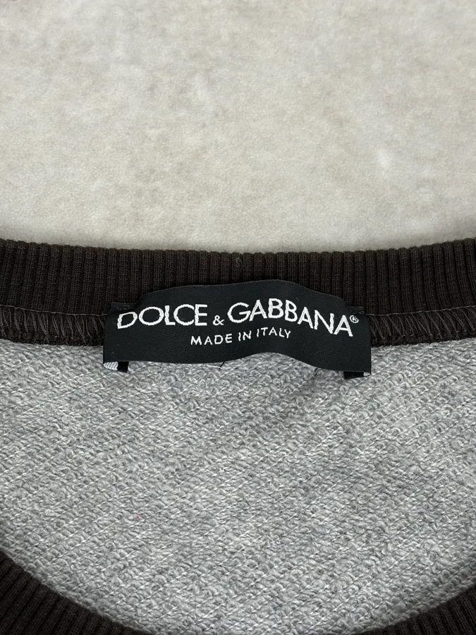 Dolce & Gabbana Mohamed Ali Boxing Grey Sweater - Image 8