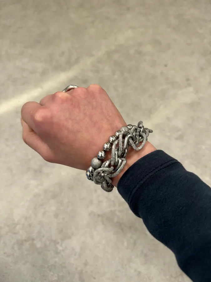 Dolce & Gabbana Multi Chain Steel Bracelet