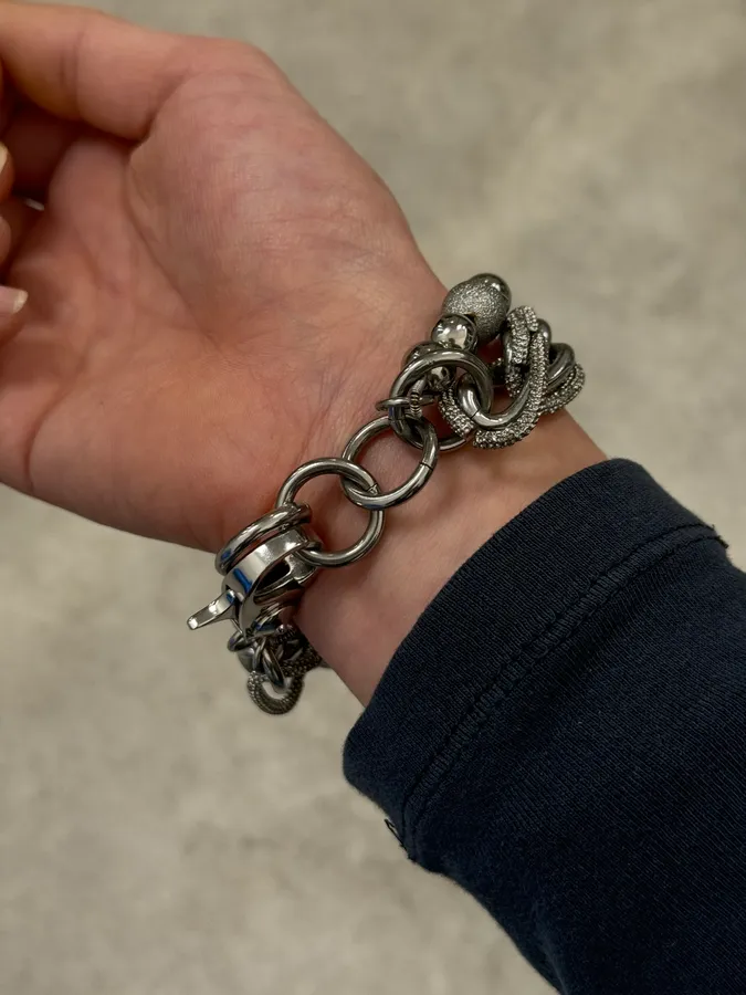 Dolce & Gabbana Multi Chain Steel Bracelet - Image 4
