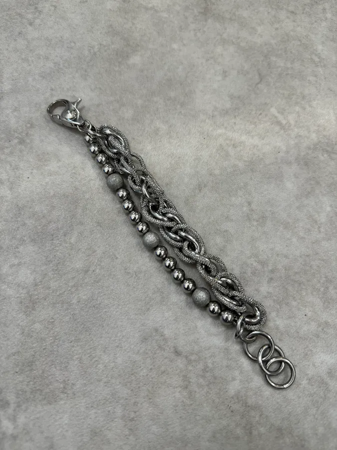 Dolce & Gabbana Multi Chain Steel Bracelet - Image 5