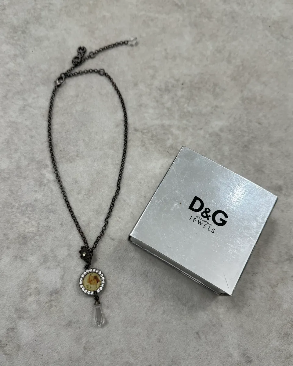 Dolce & Gabbana Ornament Pendant Necklace