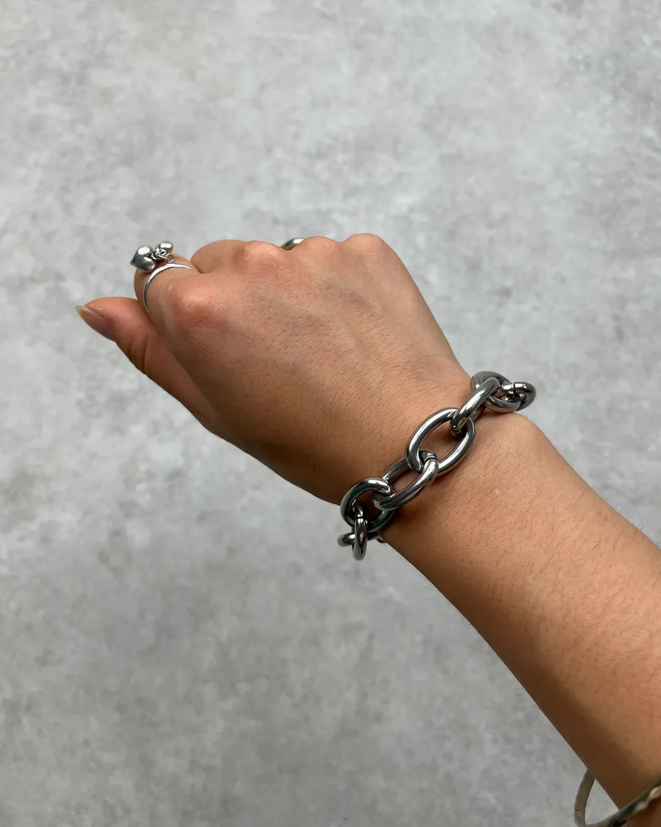 Dolce & Gabbana Stainless Steel Chain Bracelet