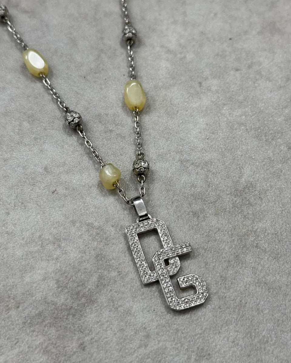 Dolce & Gabbana Stainless Steel Logo Necklace - Image 3
